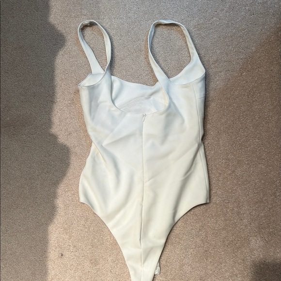 ZARA Cream Bodysuit XS - Picture 3 of 4
